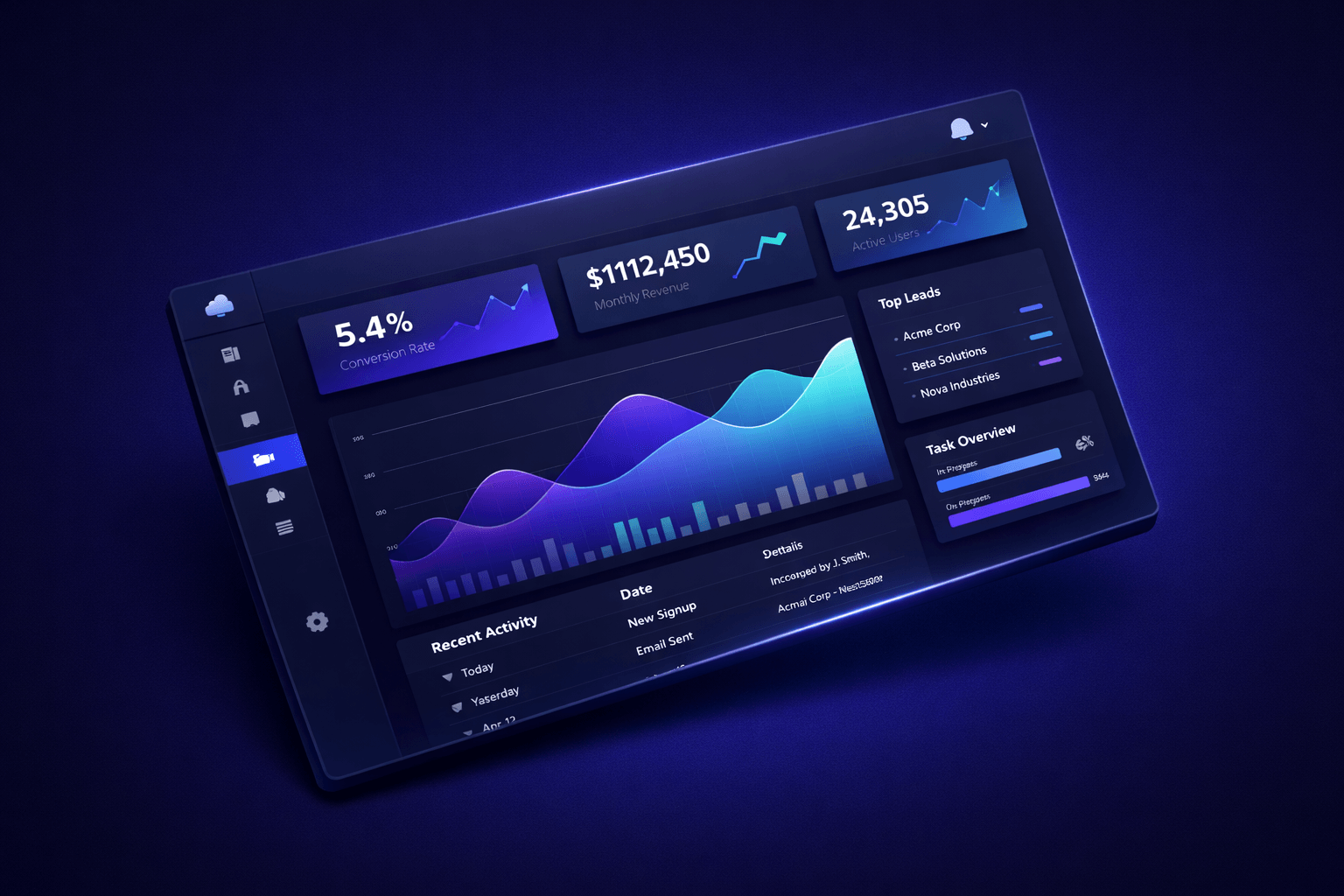 Custom Software Dashboard